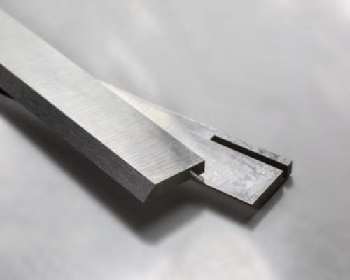 2 Stück (1 Satz) Hartmetall Hobelmesser HC 260 E ES M K mit Einstellnut