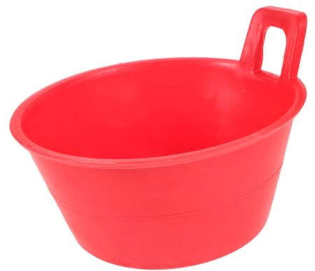 Kisangel Cucharón De Agua De Goma para Jardín Pala De Riego Portátil Cucharón para Agua De Verduras