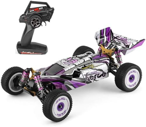 QIYHBVR 2,4G-Geländewagen Mit Fernbedienung, Ferngesteuertes Auto Im Maßstab 1/12, 60 Km/h, Hochgeschwindigkeits-Rallyeauto, Elektrisches Allrad-RC-Auto Mit Bergauffahrt, Kinderspielzeugauto