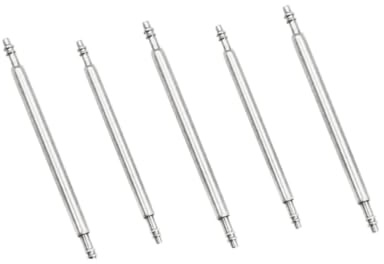 HIAKDOFT 4PCS Stainless Steel Spring Bars with Dual-ended Watch Band Repair Tool Kit for Easy Removal and Replacement of Watch Strap Pins Connecting Pin Remover for Metal Bands