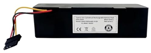 Batteria For Spazzatrice 4S1P 14,8 V 2800-5200 MAh, Compatibile Con Xiaomi, Compatibile Con Mijia, Batteria Agli Ioni Di Litio For Robot Aspirapolvere-lavapavimenti P STYTJ02YM, Ricambio(2800mAh)