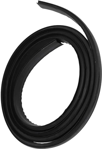 Asixxsix L Apto para Pista Cubierta de Goma Tira de Protección área de Carga para Motocicleta ATV Carro de Mano Transporte 2m Negro