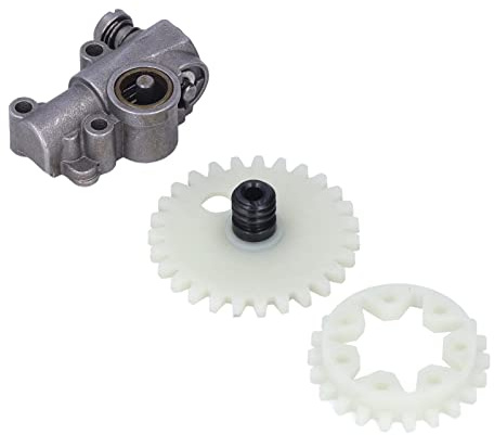 Qcwwy Chain Saw Oil Pump Durable Wear Oil Injection Gear Wheel for 038 MS380 MS381 with Replacement Part 1119 640 3200 Garden Tools