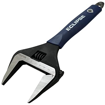 Eclipse Professional Tools ADJW12WJ 300 mm Einmaulschlüssel mit extra weiter Schlüsselweite von 60 mm