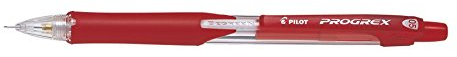 Pilot Progrex Rot Trim Druckbleistifte 0,5-mm-Mine, 10 Stück