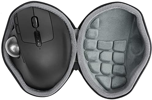 co2CREA Hard Travel Case for Logitech MX Ergo/Ergo S/Ergo Plus/Ergo M575 /M575S Advanced Wireless Trackball Mouse,Case Only