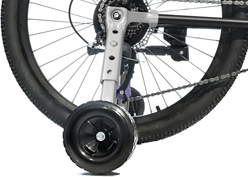 MOSHAY Roll Over Bild anklicken, um zu vergrößern Fahrrad-Trainingsräder Passend für 16 18 20 22 24 Zoll Variable Fahrrad (schwarz1)