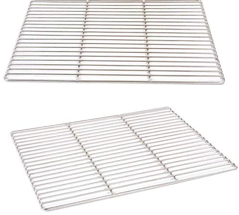 Grillrost 30 x 35 cm aus Edelstahl rostfrei und elektropoliert