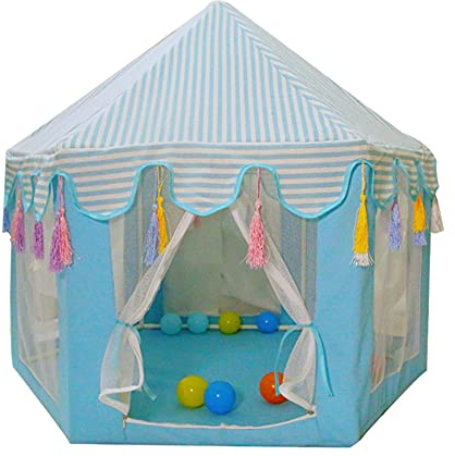 Jjoer hundezelt Indoor haustierzelt Pop Up Hundezelt Faltbares Katzenbett Wasserdichtes Hundezelt Hundebett im Freien Hundehütte im Freien Blue