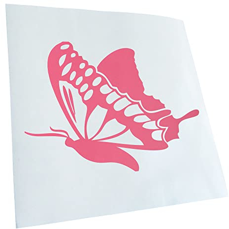 Autoaufkleber - Schmetterling - Heckscheibe Auto Aufkleber wetterfest für Kfz LKW Mofa Truck - Sticker außen selbstklebend Tuning Zubehör für Fenster Fahrzeug Scheibe