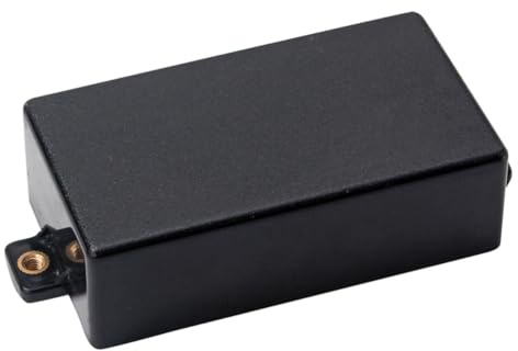 BESTonZON Schwarze Humbuckerabdeckung Taschen Für Klarinetten Humbucker-cover-case Dual-pickup-pickup Humbucker-abdeckung Gitarrenzubehör -ringe Abdeckungen Für Bass-s Black