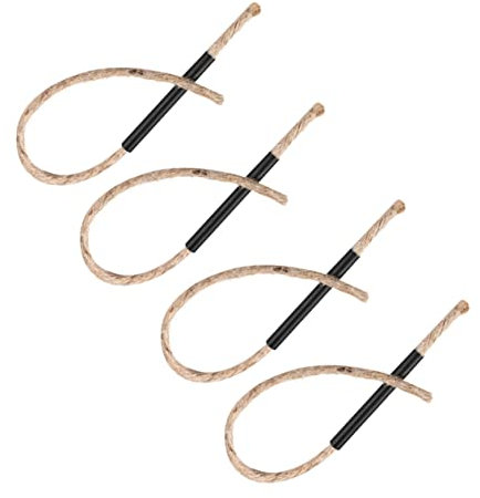 SUPVOX 12sets Survival Wick Lighter of Wick Ropes Paracord Fire Starter Lightweight Portable for Outdoor Adventure