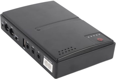 Alimentation sans Interruption, Indicateur de Batterie de Pack d'alimentation sans Interruption à Haute Performance pour Modem Optique (Prise UE)