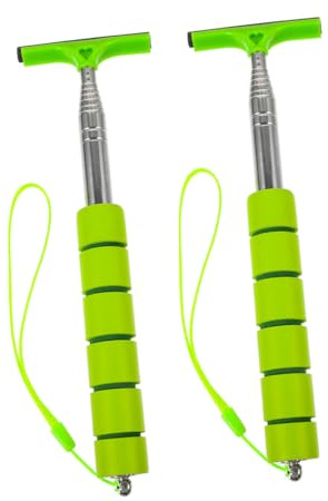 Amosfun 2pièces Raclette Télescopique pour Rétroviseur Latéral Essuie-Glace pour Rétroviseur De Voiture Outil De Nettoyage pour Vitres De Voiture Nettoyant pour Lot