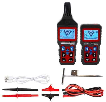 Localizzatore Di Cavi, Rilevatore Di Percorsi Di Condotte, Rilevatore Di Cavi Telefonici Portatili, Rilevatore Di Tubi Sotterranei, Localizzatore Professionale