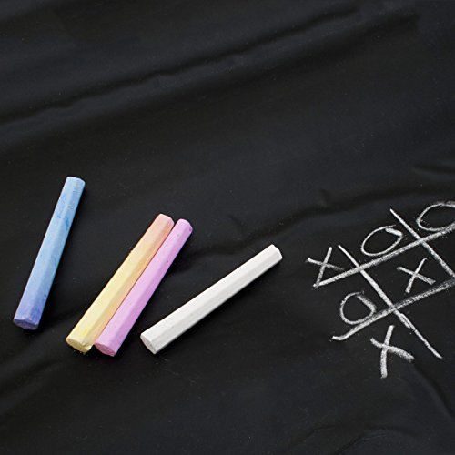 Selbstklebende Tafelfolie Kreidefolie 200 x 45 cm Kreidetafel; Mit Kreide bemalen, abwaschbar, Wochenplaner, Notizen uvm.