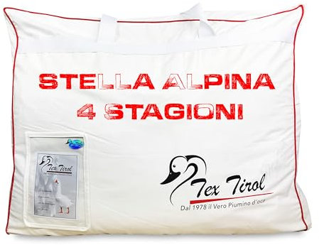 Piumino Oca Tex Tirol © Stella Alpina 4 Stagioni 100% Piumino Oca Matrimoniale CM. 250X200