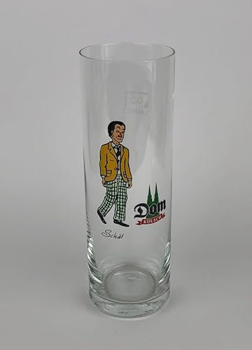 Dom Kölsch Vaso de cerveza de 0,2 L, vasos de cerveza, vasos de cerveza para gastronomía, bar, coleccionista, 1 pieza