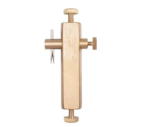 Streichinstrumente Teile Einstellbarer Violin Purfling Groover Cutter Edelstahl Geigenbau Geigenbau Werkzeug Geigenteile Zubehör