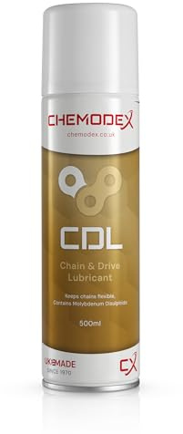 Chemodex CDL Professional Motorcycle/Fork Truck Chain And Drive Spray Lubricant