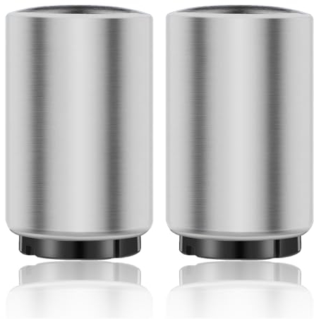 2PCS Premium Bottle Opener Destapadores de Cerveza Automatic Bottle Opener Bottle Cap Opener, Down-Pop Off Beer Bottle Opener with Magnetic Cap Catcher, Home Bars Kitchen Men Beer Gift