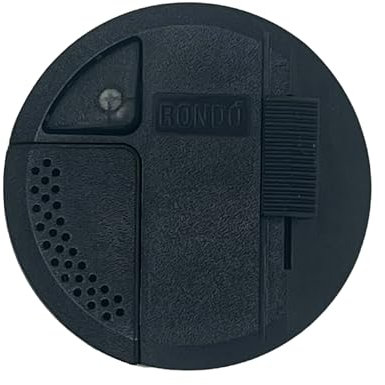 HALOTEC Interruttore Dimmerabile per Lampada Terra e Piedistallo | Regolatore LED Preciso 4-100W | Controllo Intensità Luce Regolabile | Made in Italy | Colore Nero Matte | Ideale per Casa e Ufficio