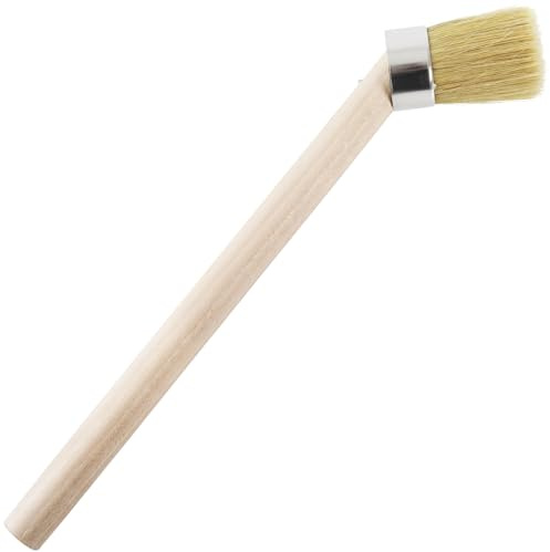 TECPO Reifenpinsel Ø 40mm Winkelpinsel Reifenmontagepaste Rundpinsel Montagepinsel