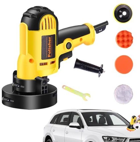 Lucidatrice rotativa per auto, lucidatrice per dettagli auto, levigatrice portatile portatile per ceratura, lucidatura piastrelle, levigatura barche