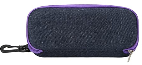 Drfeify Mini Kazoo Box Bag mit Haken, Wasserdichtem Eva -Material, Hervorragende Musikinstrumente für Kinder und Reisende