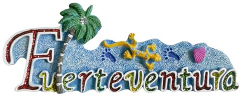 Fuerteventura Island Spanien Tourist Souvenir 3D Kühlschrank Magnet Kühlschrank Dekoration Magnet