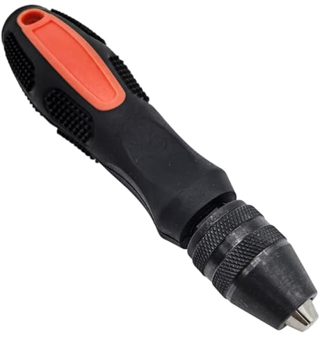 Taladro de mano con tornillo de banco de 0,5 a 8 mm, resistente, mini taladro de mano, herramienta giratoria multiusos para metal, madera, joyas, plástico, resina, mini para hacer joyas, manual