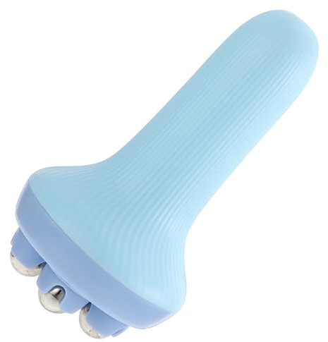 Homoyoyo Massagegerät mit 5 Rollen für Bein und Rückenmassage Leichtes Abs Stahl Material zur Stresslinderung für Zuhause und Büro