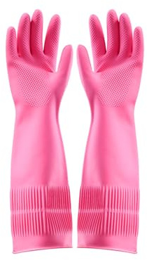 Guaber Gants En Latex À Séchage Rapide Résistant Déchirures Main Essentielle De Cuisine Pour Les Tâches Nettoyage La Vaisselle Domestique Latex Imperméable Pour La Vaisselle