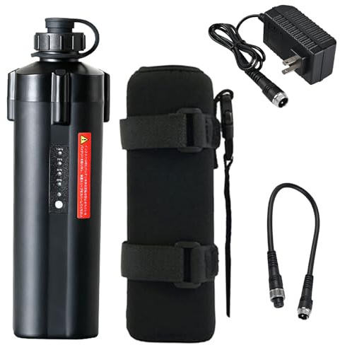 HJGHY Batteria per Mulinello da Pesca Elettrico 14,8V 7000mAh 10000mAh Batteria a Forma di Granata per Motore 0-150W Batterie al Litio per verricello 14,8V con Caricabatterie,14.8v10000mah