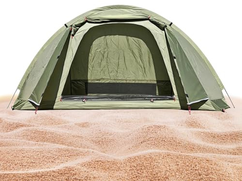 Trekking- – Transportables Wanderzelt EIN-Mann, Schnellaufbau Fahrradtouren-Ausrüstung, Praktisches Reise-Kit | Ideales Einzel- Für Familienreisen Angeln Autocamping Wandern
