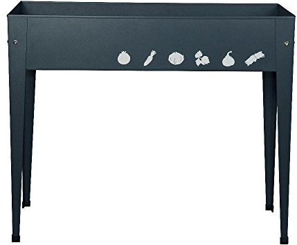 HERSTERA 08901901 Hochbeet, Anthrazit, 40 x 100 x 84 cm