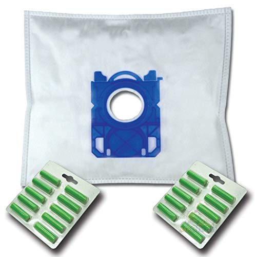 20 x Mr.Clean Staubsaugerbeutel + 20 Duftstäbe geeignet für Philips S-Bag kompatibel zu Swirl PH86 PH 86
