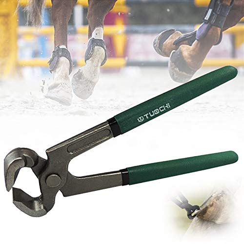 ZH-VBC Herramientas de Herrar Caballos, Herraduras para Caballos, Accesorio para El Cuidado de Caballos Pinza para Herramientas de Reparación de Cascos para Ganado de Granja, Cerdo, Caballo