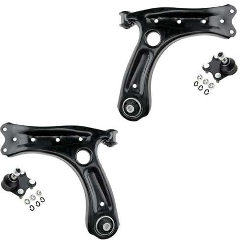 2x Querlenker 2x Traggelenk Vorderachse für Seat Cordoba Ibiza III für Skoda Fabia II Roomster + Praktik für VW Polo + Stufenheck