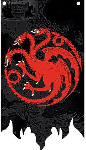 game thrones house of the dragon - game thrones Targaryen Haus flagge 100X65CM
