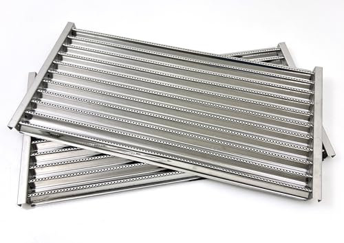 Direct Store Parts DS123 17 Stainless Steel Emitter Plates TRU-Infrared Grill Grates for Charbroil Performance Tru-Infrared 2 Burner Gas Grill 463633316, 463672016 463672216, 463672416, 2PK