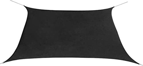 AJSEOYBS Parasole,Ombrelloni da spiaggia,mbrellone da giardino，Parasole a Vela Oxford Quadrato 3,6x3,6 m Antracite Per balconi, giardini, terrazze, relax all'aria aperta