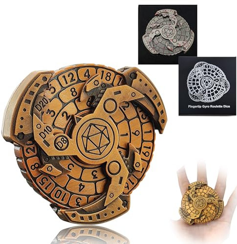 Schatten Roulette Würfelspiel für DND Würfel Set, 7-in-1 Dragon Metallic D&D Würfel mit Geschenketui für Dungeons and Dragon Spiel, RPG Rollenspiel Tischspiel Geschenke (Schwarz Gold)