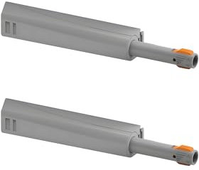 GEFONG Push to Open Stark Unsichtbare Möbel-Schnäpper mit Mechanischem Schnallenverschluss für Scharnier Schranktür Federschnäpper Druckverschluß Türschnapper Türverschluss Türöffner 2 Stück