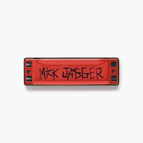 Lee Oskar Mundharmonika, Edition 2, Mick Jagger Signature Series, diatonische Mundharmonika, Tonart C (1910MJ2-C)