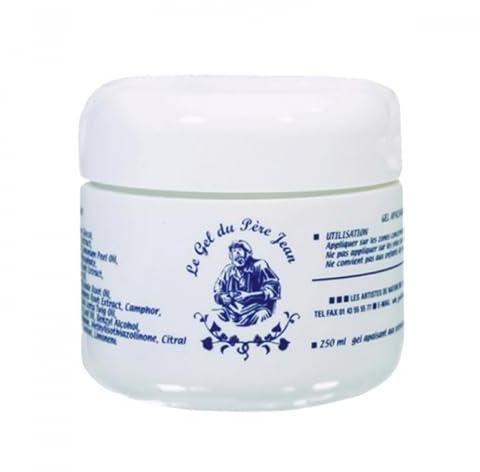 Le Gel du Père Jean┃Soin Naturel à la Racine de Tamier┃Favorise Souplesse & Détente Musculaire┃Formule Vegan