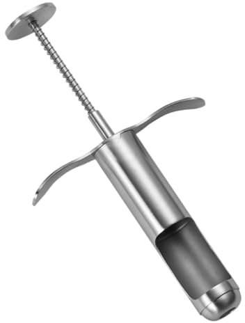 CIYODO 1pezzi Spremi-nocciolo per Datteri dal Colore Vivace Utensile da Cucina in Acciaio Inossidabile Strumento per Rimuovere Nocciolo della Frutta Pratico e Facile da Pulire Argento