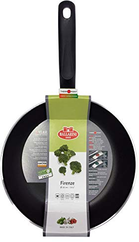 Ballarini Firenze Padella, Alluminio, Nero, antiaderente 20 cm