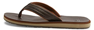 Quiksilver Carver Nubuck, Sandali Uomo, Marrone Demitasse Solid Ctk0, 43 EU