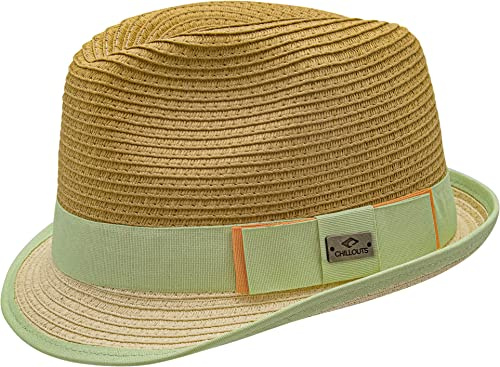 CHILLOUTS Chapeau Adak Sun pour Homme, Marron, Large/X-Large